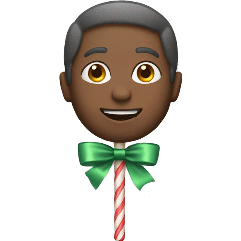 New Year's lollipop emoji