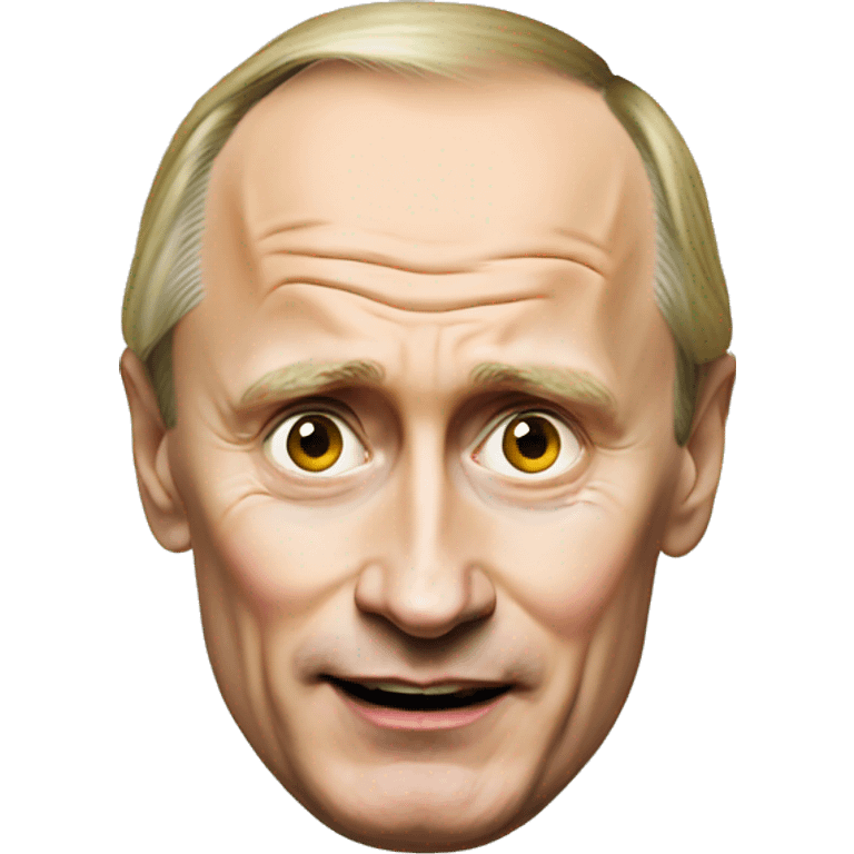 putin in clown style emoji