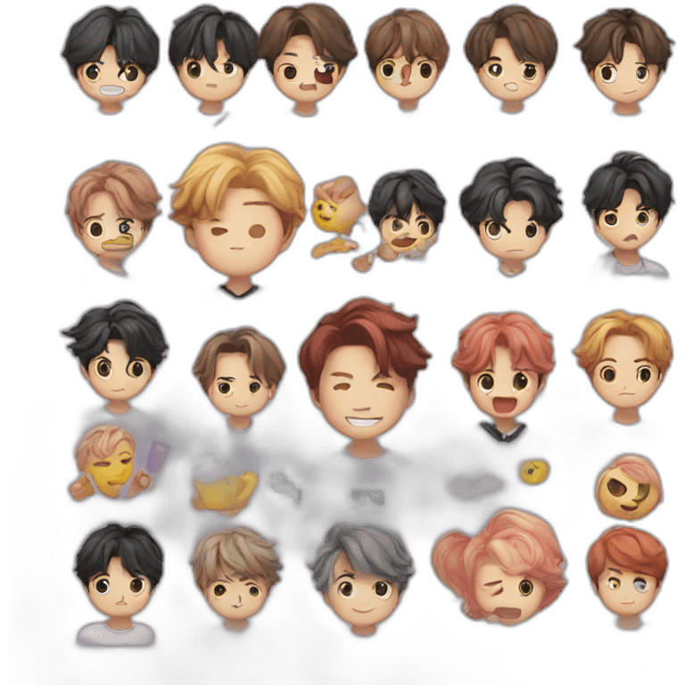 bangtan emoji