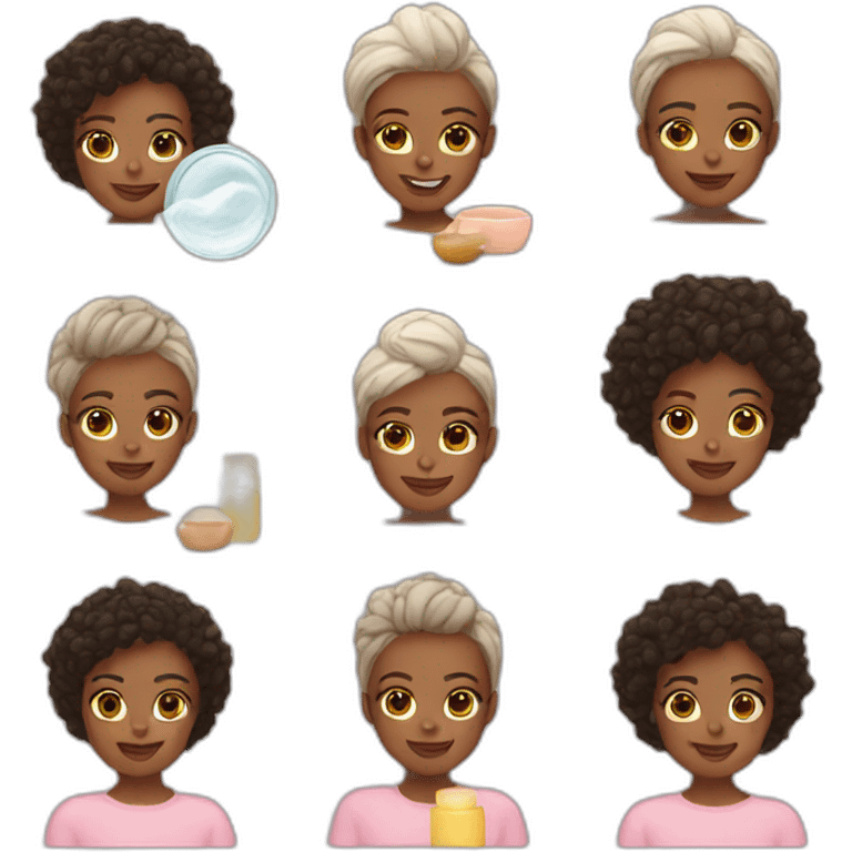 skincare routine emoji