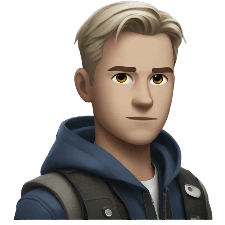 connor from detroit become human game emoji