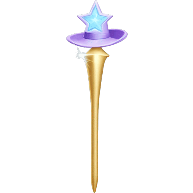 Fairy godmother magic wand emoji