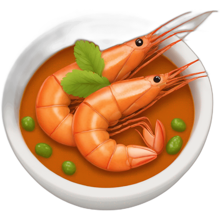 Prawn curry emoji