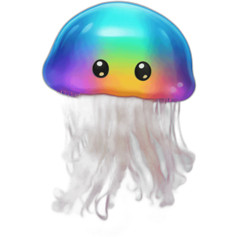 rainbow-jellyfish emoji