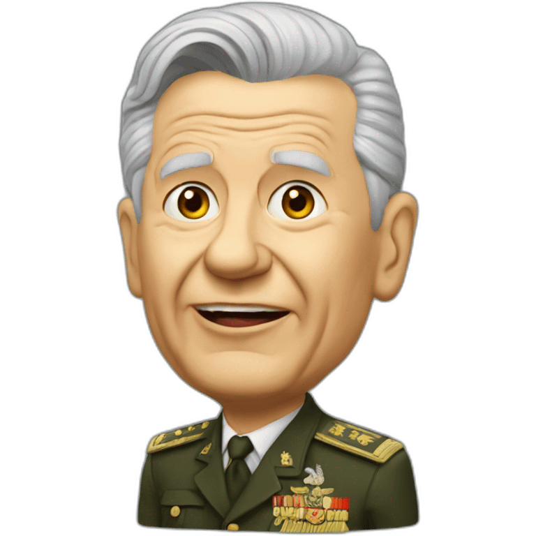 Ceaușescu surprised emoji