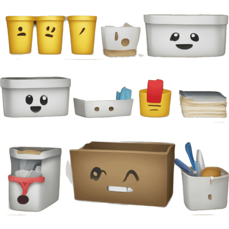 a compulsive and tidy organizer  emoji