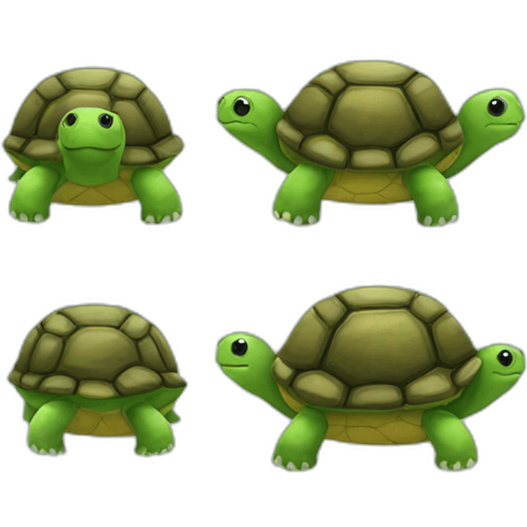 turtle kawaii emoji