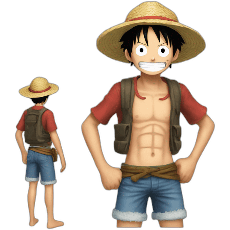 Luffy emoji