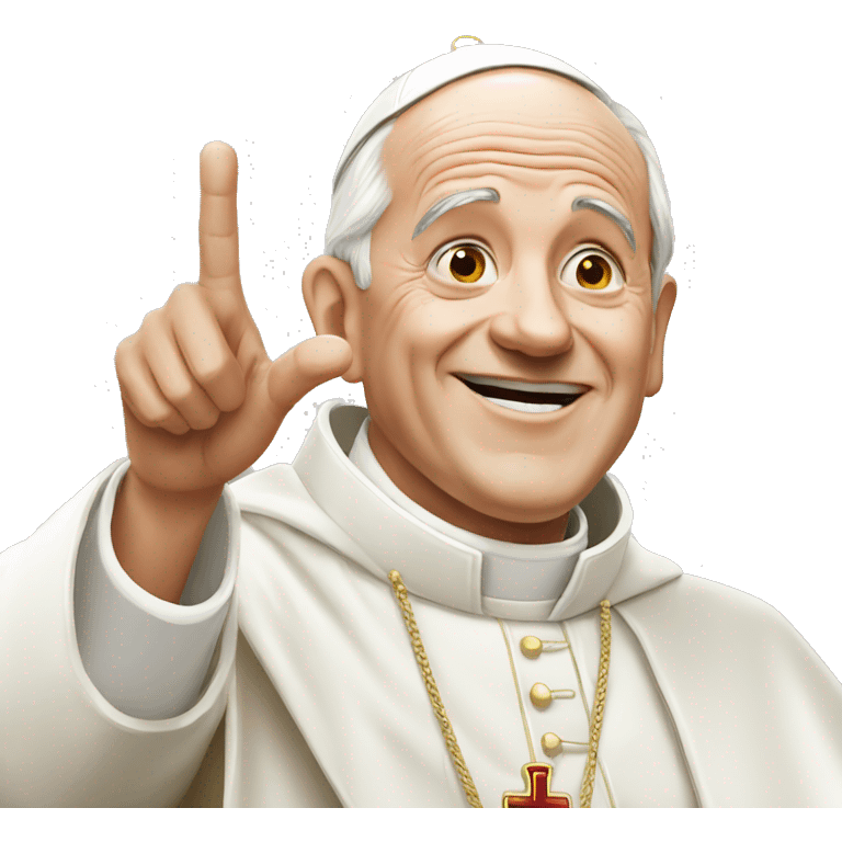 pope ok gesture emoji