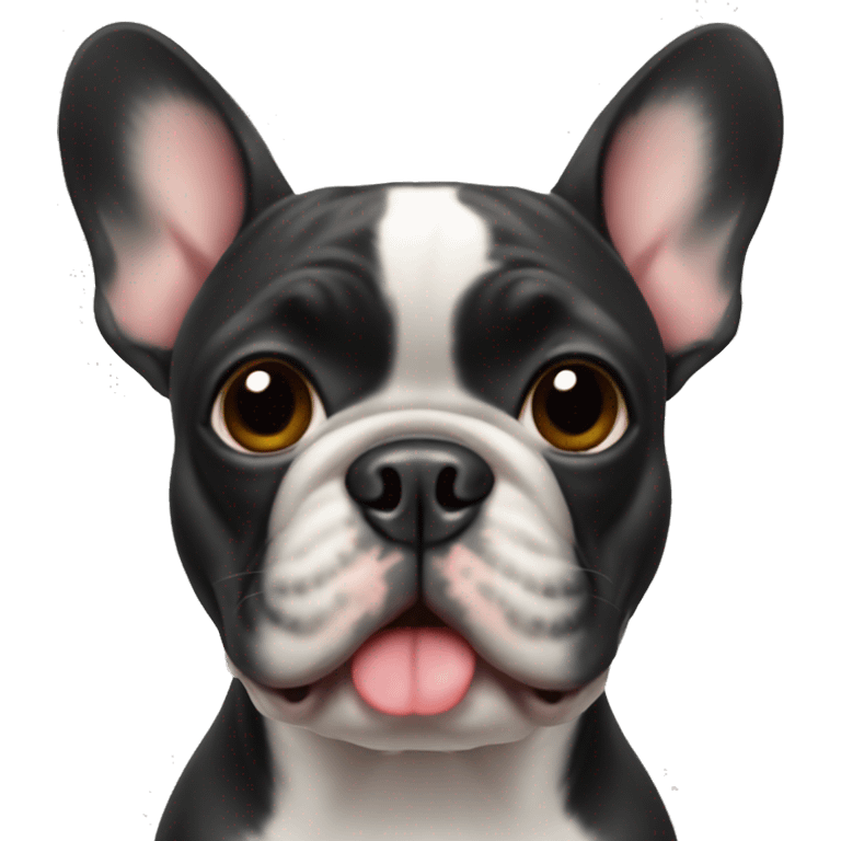 French bulldog emoji