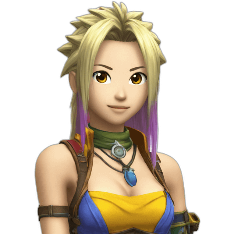 Rikku final fantasy x-2 emoji