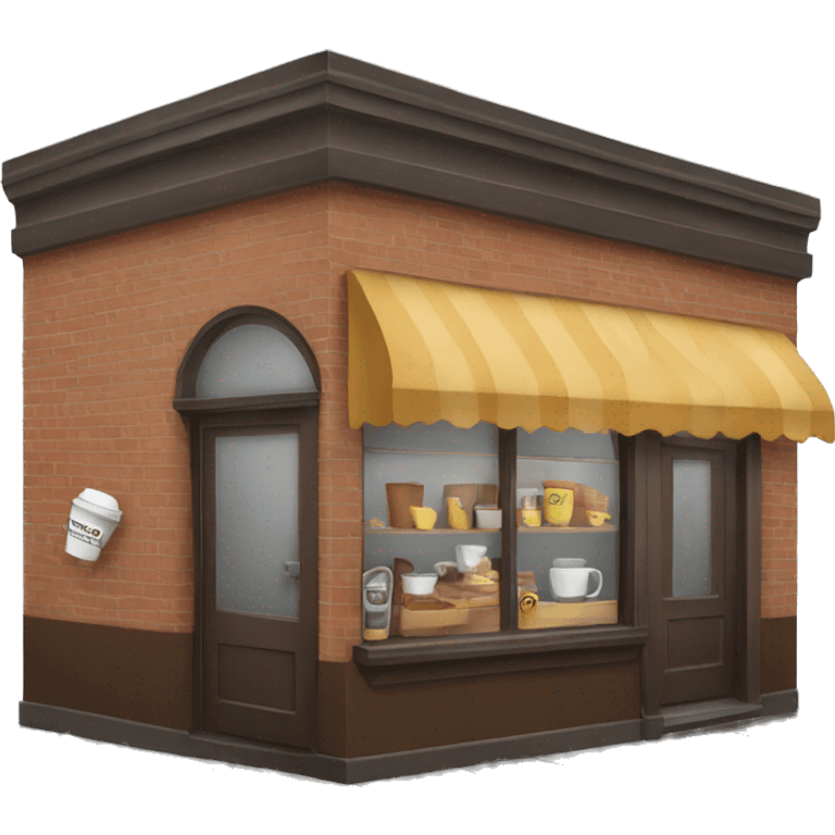 Coffee shop emoji