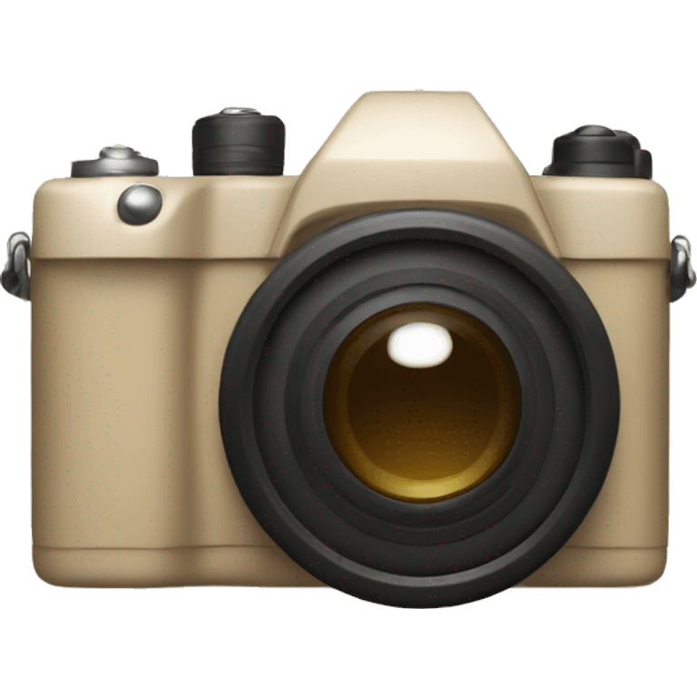 Camera beige emoji