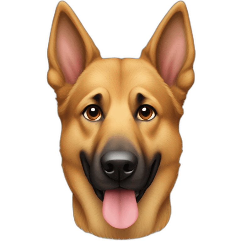 Chien berger allemand emoji