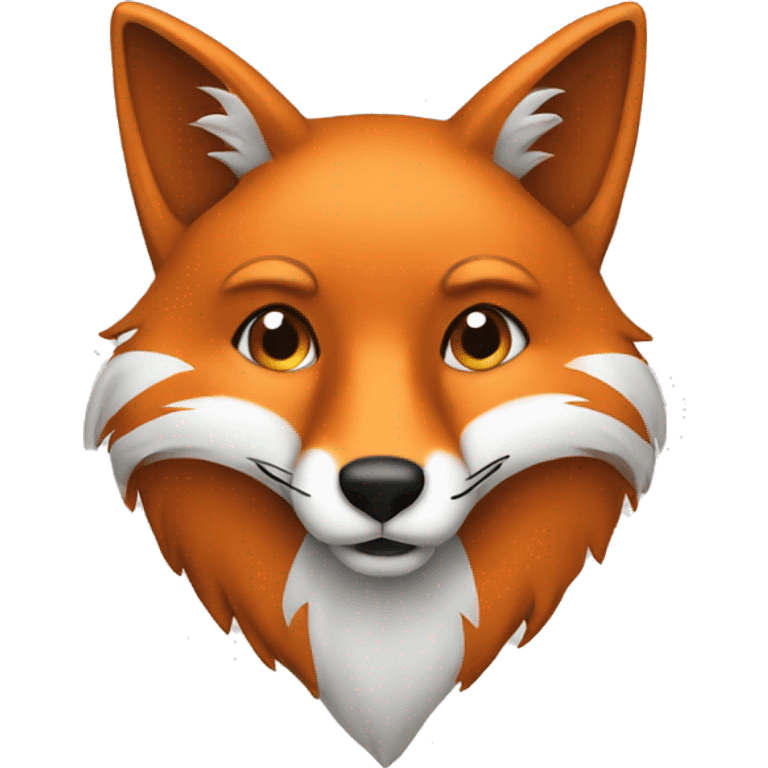 fox outline  emoji