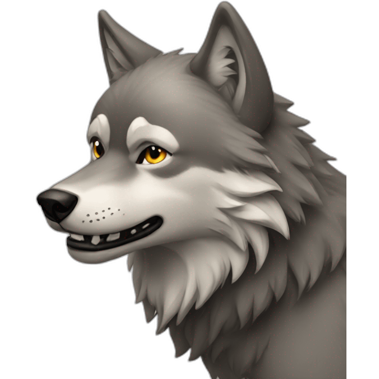 wolf lets goo emoji