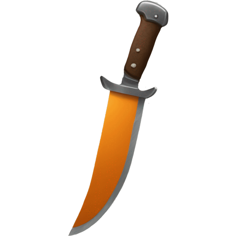 Knife pumpkin  emoji