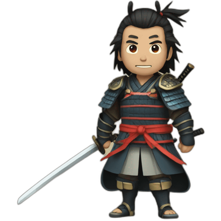 2D Samurai emoji