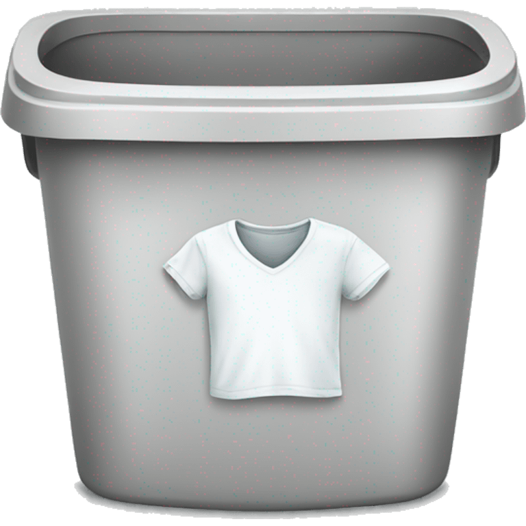 t shirt in bin emoji