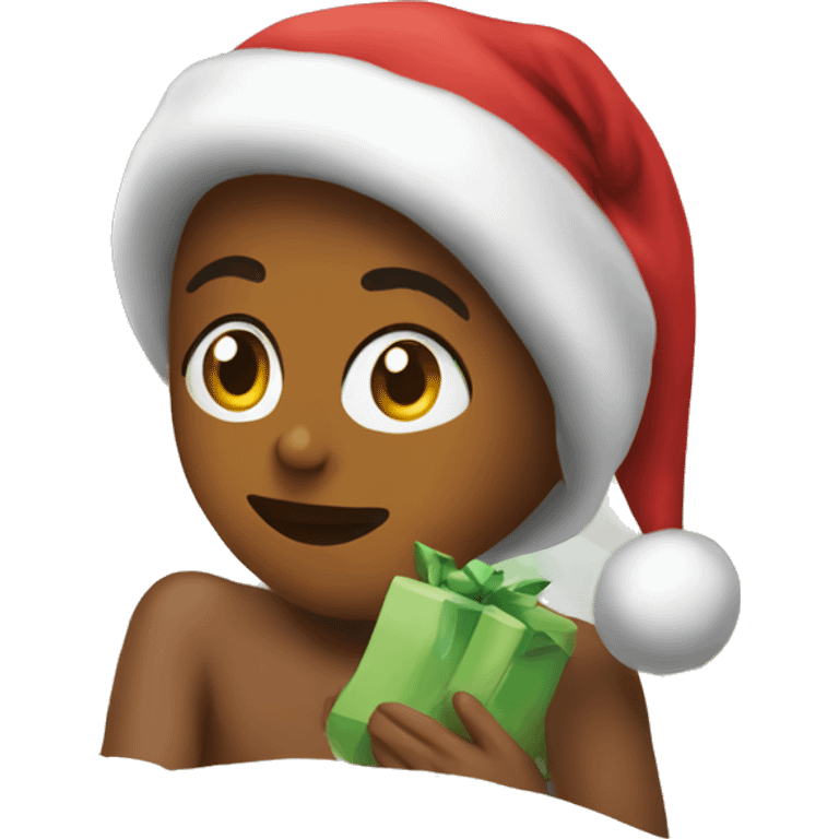 Christmas morning  emoji