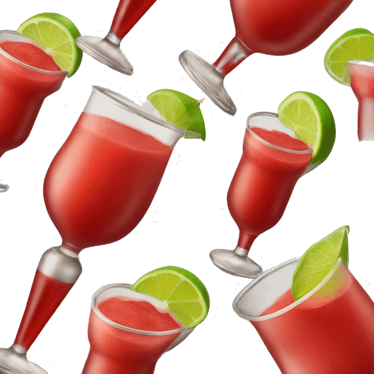 red Daiquiri drink emoji