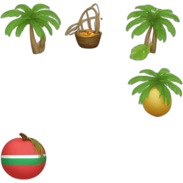 maldive emoji