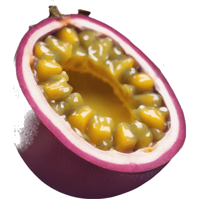 Passion fruit emoji