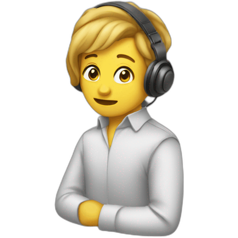 listen-to-muisc emoji