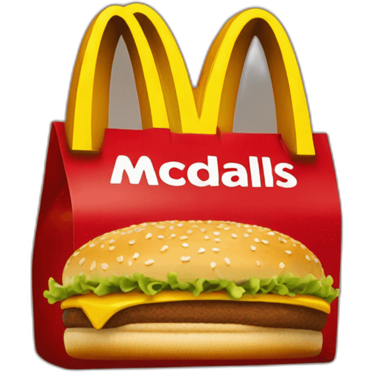 Mcdonalds logo emoji