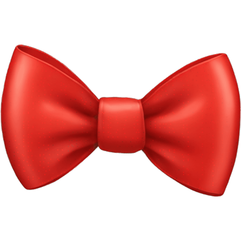 Red bow emoji