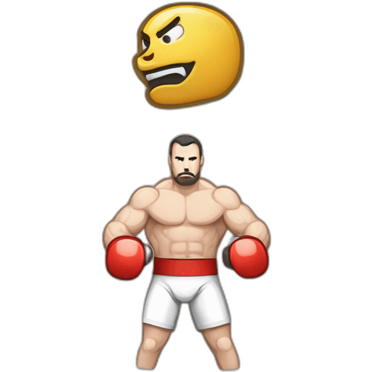 aws vs gcp in an mma fight emoji