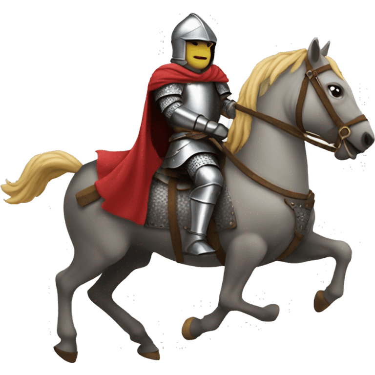 knight riding a  emoji