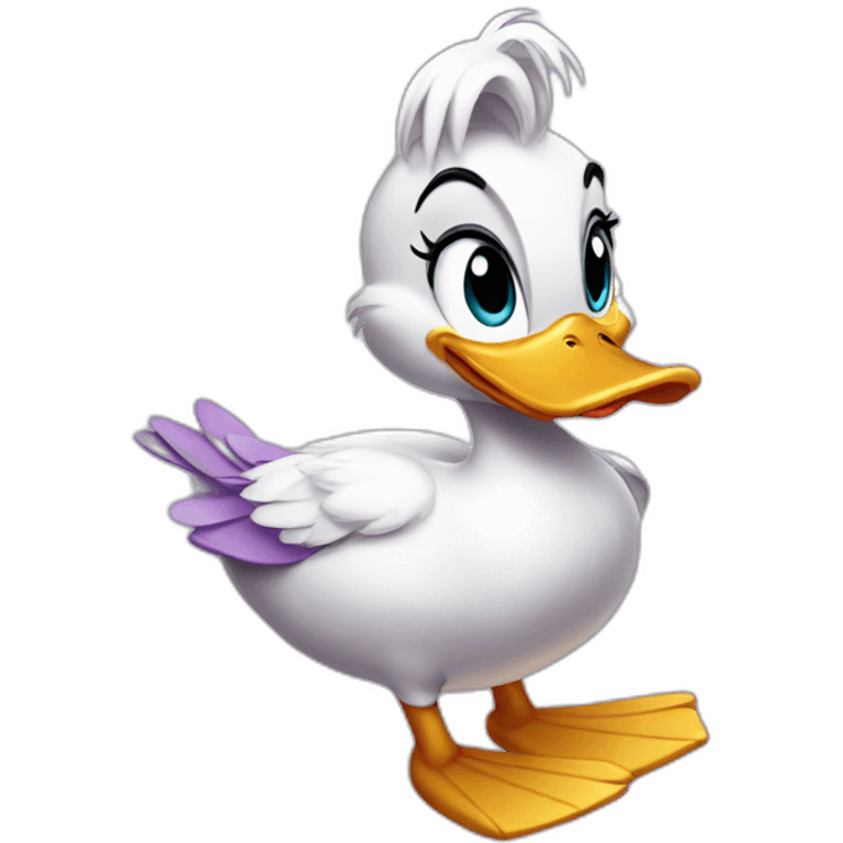 Daisy duck emoji