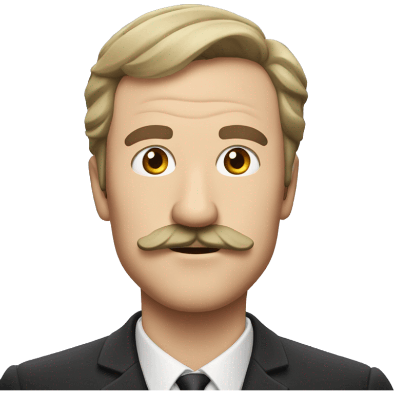 British Man Moustach emoji