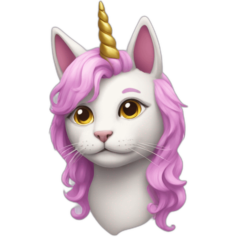 Cat unicorn  emoji