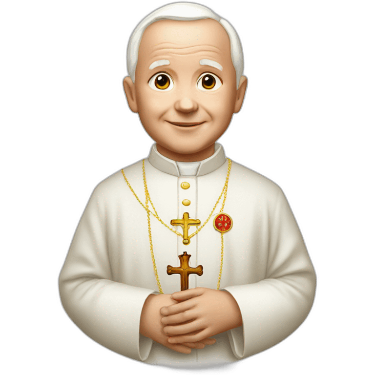 John-paul-II-children emoji