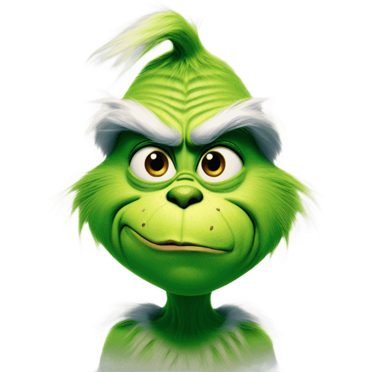 The grinch  emoji