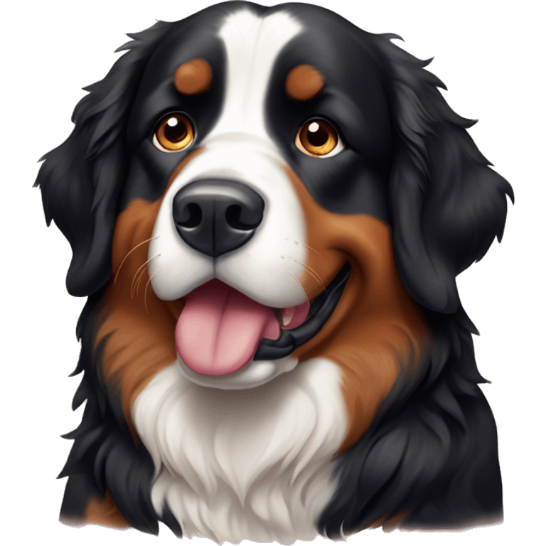 Bernese mountain dog emoji