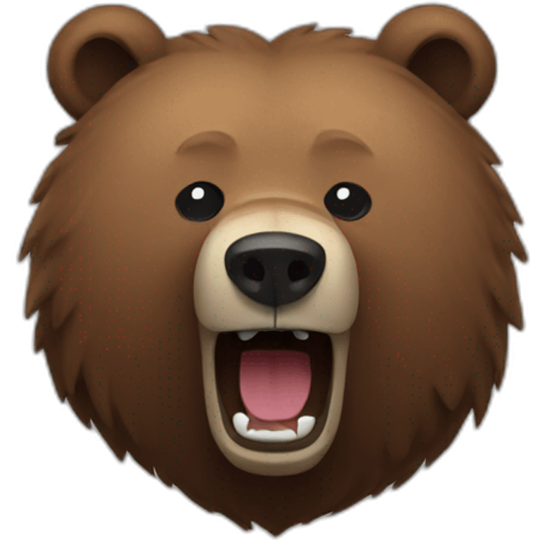 drunk grizzly emoji