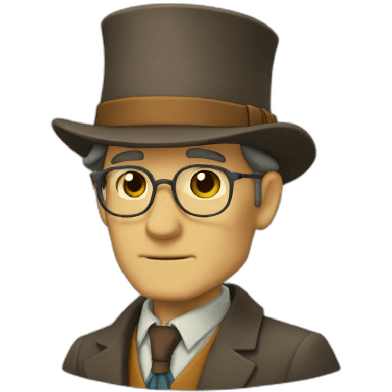 Professor Layton emoji