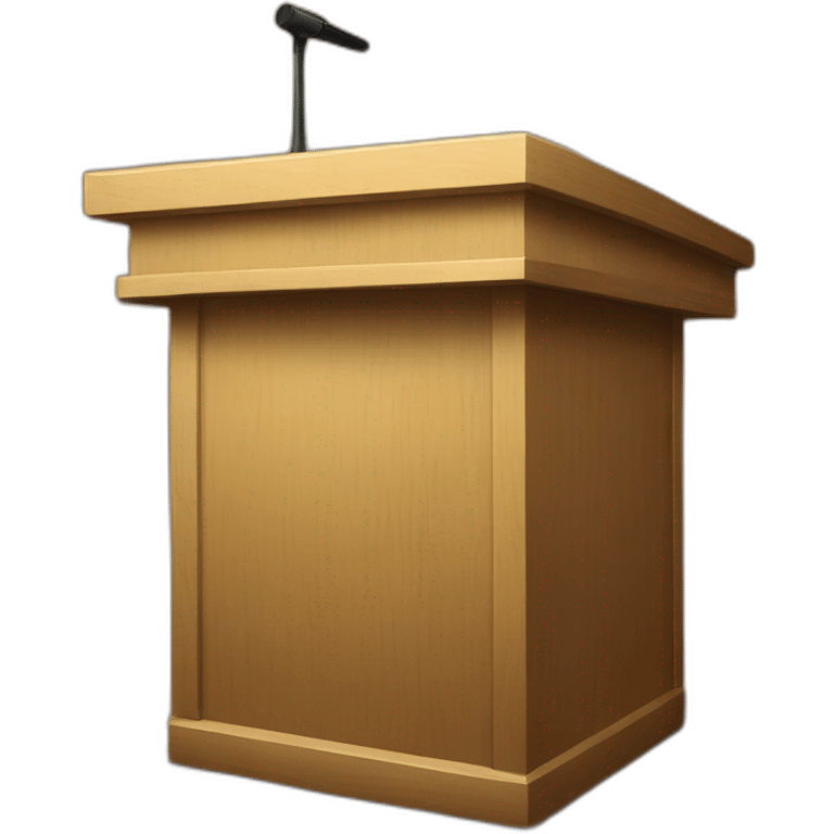 lectern emoji