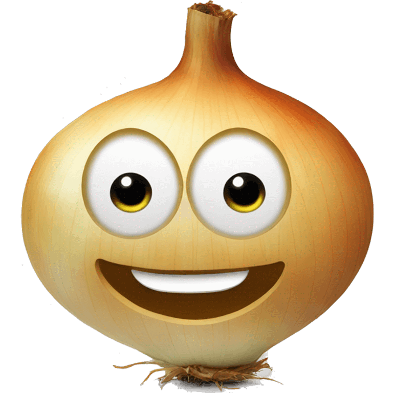 onion funny face emoji