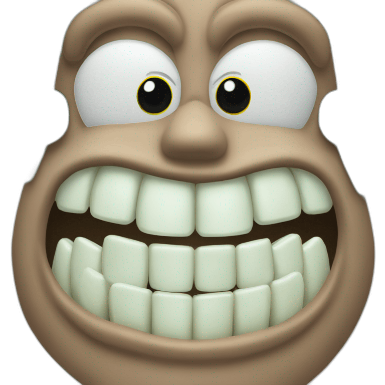 squidward-realistic-teeth emoji