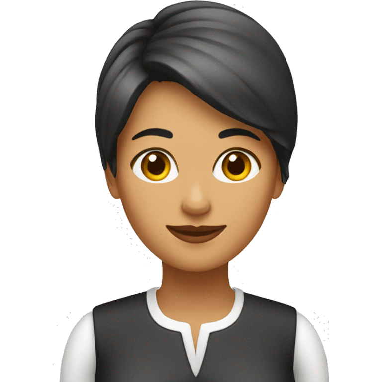 Female restaurant visitor  emoji