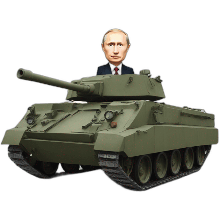 putin on the tank emoji