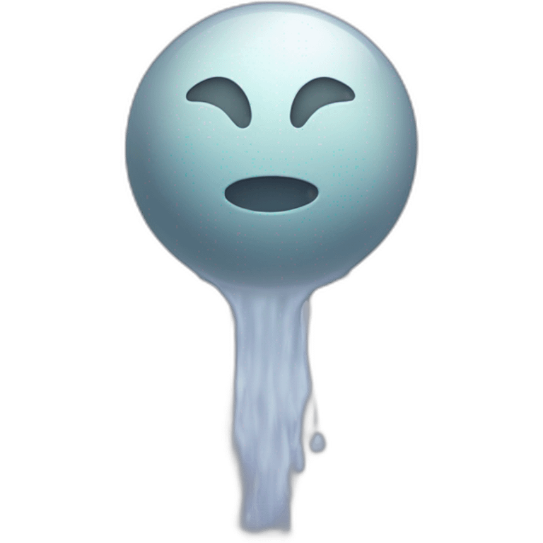 moon in a shower emoji