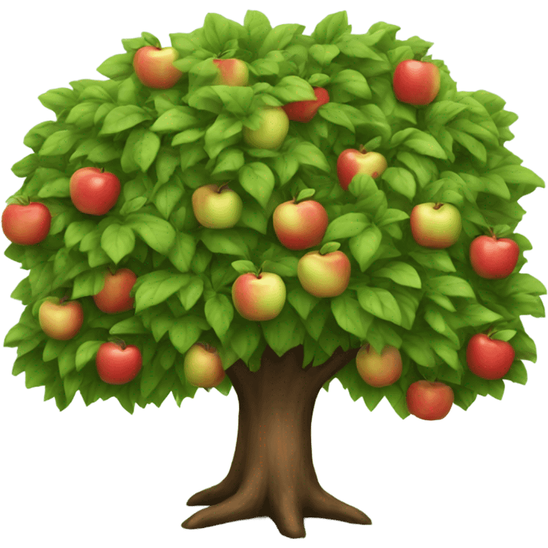 Apple tree emoji