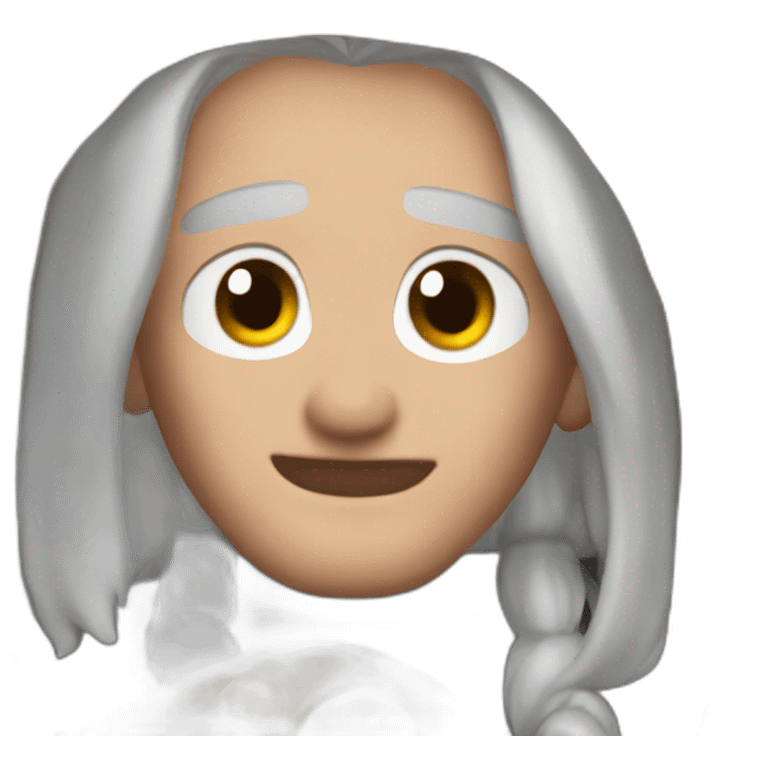 Geralt with pizza emoji