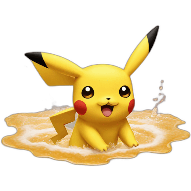 pikachu-swimming-in-curry emoji