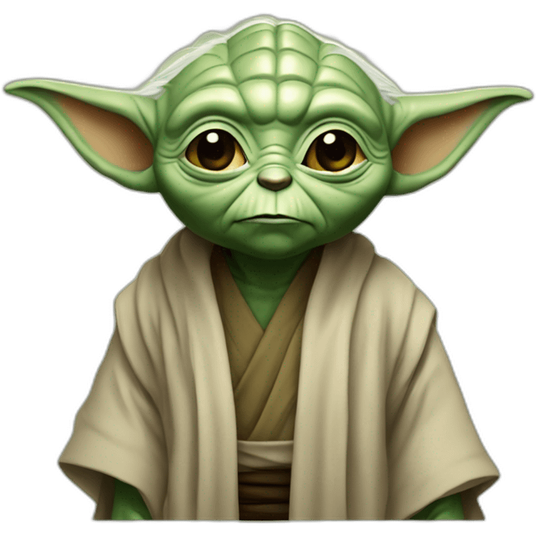 Mettre Yoda qui rigole emoji